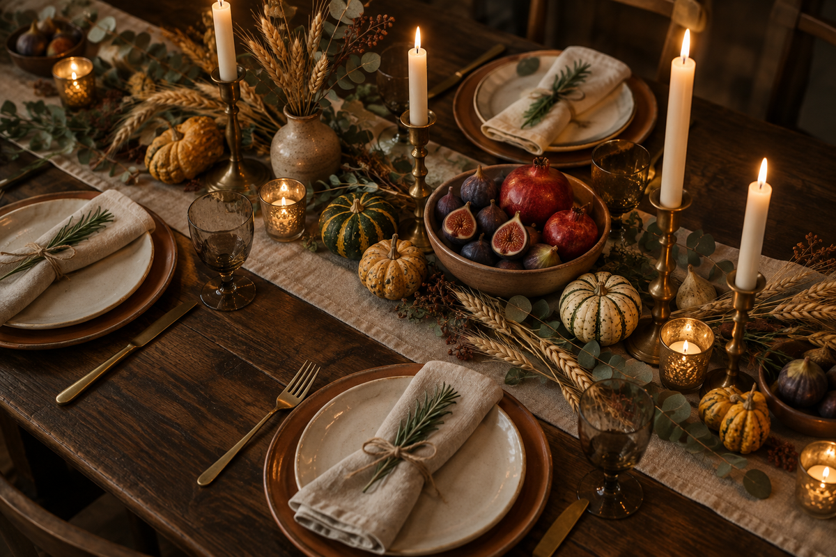 How to Style a Fall or Halloween Tablescape (Without Overthinking It)