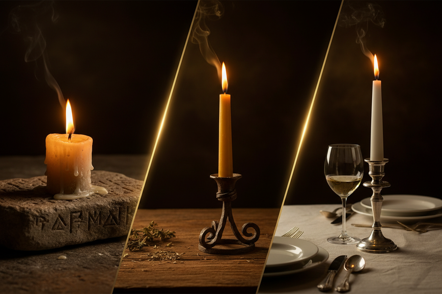 Candles Through History: From Ancient Flames to Modern Tables