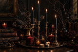 Halloween Candle Styling That Isn't Tacky