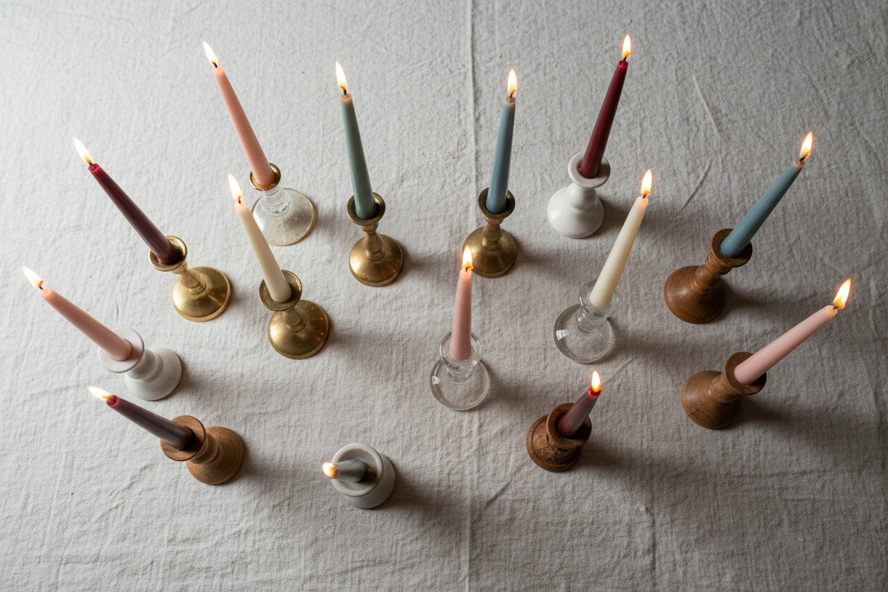 The Do's and Don'ts of Mixing Candle Colors
