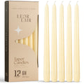 Ivory Taper Candles - 10 inch