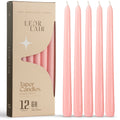 Light Pink Taper Candles - 10 inch