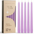 Light Purple Taper Candles - 10 inch