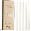 White Taper Candles - 10 inch