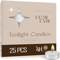 4 Hour Tealight Candles – 25, 100, 200, 400, 1000 Packs