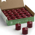 Dark Red Votive Candles – 10 Hour