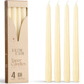 Ivory Taper Candles - 10 inch