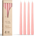 Light Pink Taper Candles - 10 inch