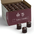 Brown Votive Candles – 10 Hour