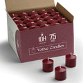 Dark Red Votive Candles – 10 Hour