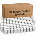 4 Hour Tealight Candles – 25, 100, 200, 400, 1000 Packs