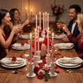 Light Pink Taper Candles - 10 inch