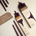 Purple Taper Candles - 10 inch
