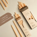 Beige Taper Candles - 10 inch