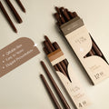 Brown Taper Candles - 10 inch