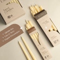 Ivory Taper Candles - 10 inch