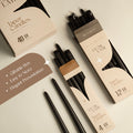 Black Taper Candles - 10 inch