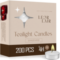4 Hour Tealight Candles – 25, 100, 200, 400, 1000 Packs