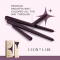 Purple Taper Candles - 10 inch