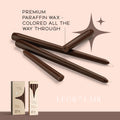Brown Taper Candles - 10 inch