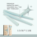 Light Blue Taper Candles - 10 inch