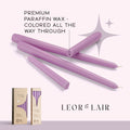 Light Purple Taper Candles - 10 inch