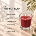 Dark Red Votive Candles – 10 Hour