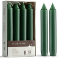 6 Inch Taper Candles - Green