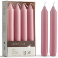 6 Inch Taper Candles - Pink