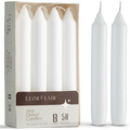 6 Inch Taper Candles - White