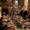 dark blue candlesticks