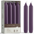 6 Inch Taper Candles - Purple